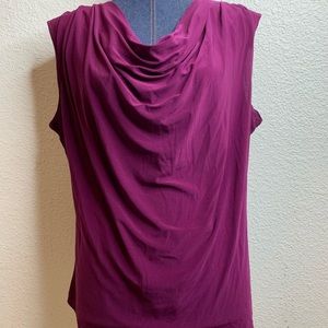 Dress Barn Swoop Neck Shell